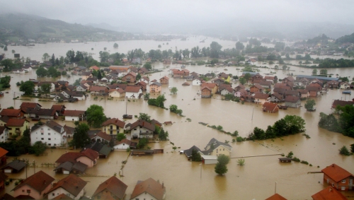Image: Flood in Bosnia and Herzegovina